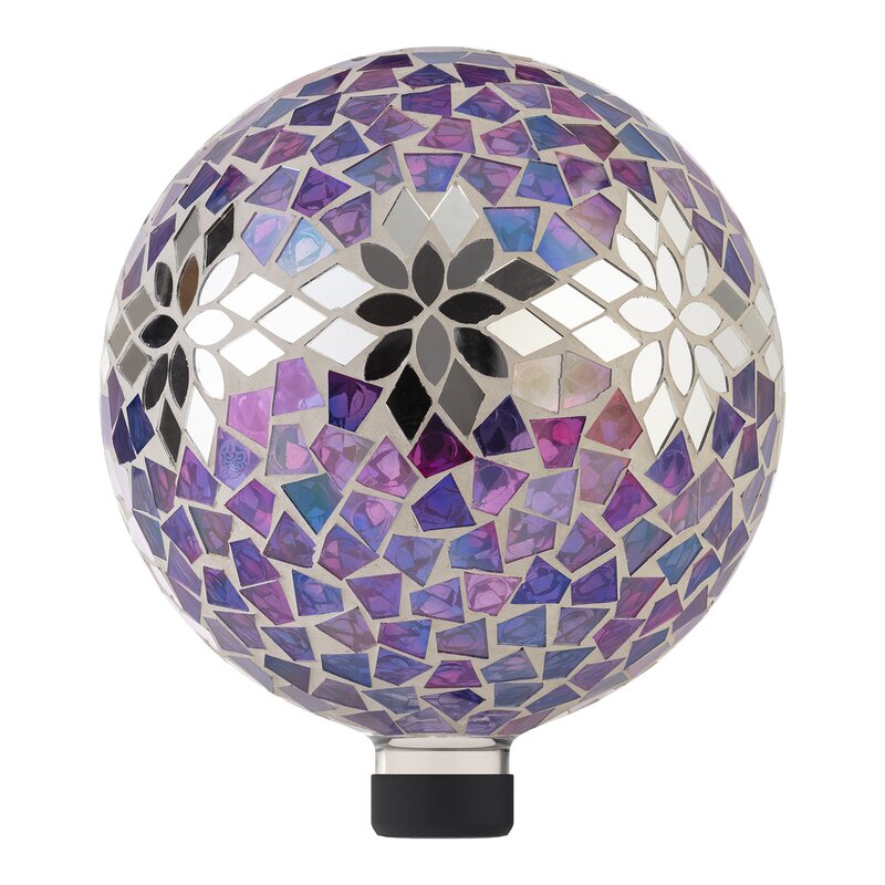 Alpine Mosaic Gazing Ball | Wayfair